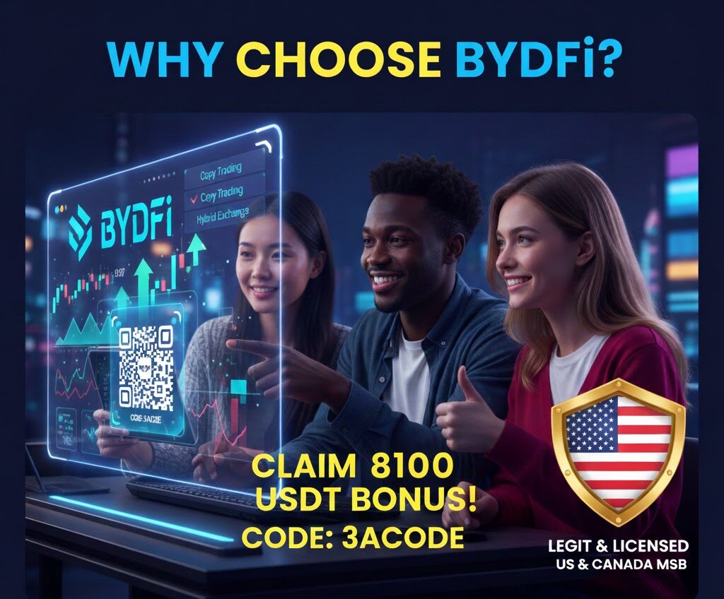 BYDFi Exchange Interface